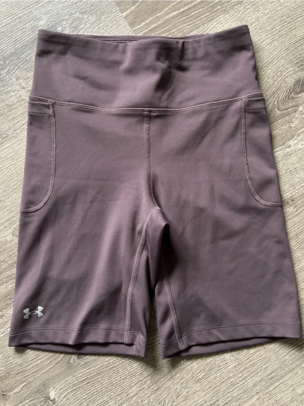 Under Armour biker short Trio - dark purple, lilac and Teal - Picture 2 of 7